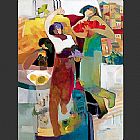 Hessam Abrishami Canvas Paintings - Self Expression